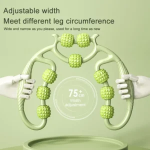 12 Rounds Of Circular Leg Slimming Muscle Stretching And Relaxation Massage Equipment, Leg Slimming Artifact, Circular Leg Clamp - Image 5