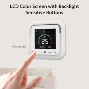 Tuya WiFi Smart Air Conditioner Controller Temperature Humidity Infrared Controller USB Power LCD Touch Screen Google Home Alexa - Image 5