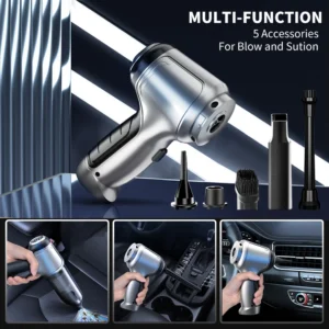 95000PA Car Vacuum Cleaner Wireless Powerful Cleaning Machine Auto Robot Car Accessories Home Appliance Strong Suction As Gift - Image 2