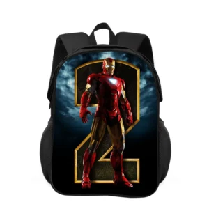 Iron Man Backpack Super Heroes Mochila Large Capacity Backpack School Supplies School for Boys Girls Best Gift - Image 5