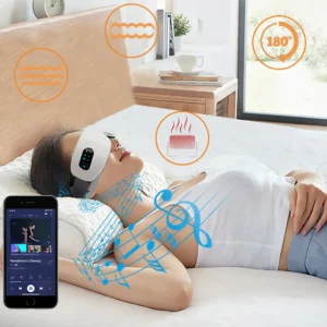 Smart Eye Massager Vibration Airbag Compress Eye Care Instrument Bluetooth Music Eye Massage Glasses Eye Relax Fatigue - Image 4