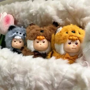 Friendheep Newyear Wealth Attraction Big Tail Series Blind Box Cute Backpack Mini Doll Bag Pendant Toy Mystery Box Surprise Gift - Image 4