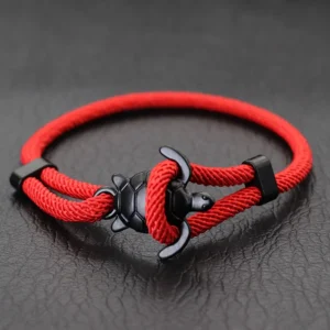 Unique Marine Turtle Bracelet Men Sliding Adjustable Rope Braclet Summer Beach Nautical Wrap Thread Braslet Leisure Pulseira - Image 2