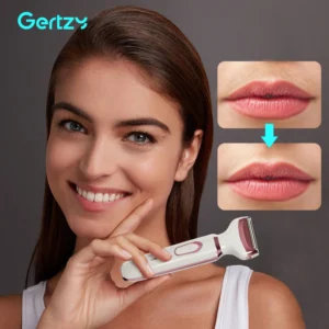 4-in-1 Rechargeable Electric Razor for Women - Face, Nose, Legs, Underarm, Bikini Trimmer - Wet & Dry, Painless Grooming Kit - Image 2