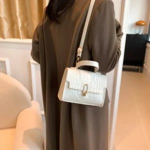 Retro Minimalist Small Square Bag Individual Beauty Shoulder Bag Summer New Trend Crossbody Handbag Soft Felt Material - Image 3