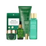 BREYLEE Facial Cleanser Toner Essence Face Cream Gel Facial Mask Set