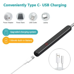 Wireless Smart Visual Ear Cleaner Otoscope Ear Wax Removal Tool With 1296P Camera Ear Endoscope Ear Tools Health Care Kit - Image 6