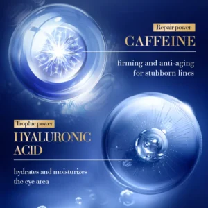 SADOER Caffeine Eye Cream - Anti-Wrinkle Dark Circles Treatment, Reduces Bags & Firming Moisturizer for Under-Eye Renewal - Image 4