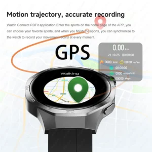 2025 New Watch 5 MAX Smart Watch HD AMOLED Screen NFC GPS Tracker Bluetooth Call Waterproof Sports Health Smartwatch Men Women - Image 3