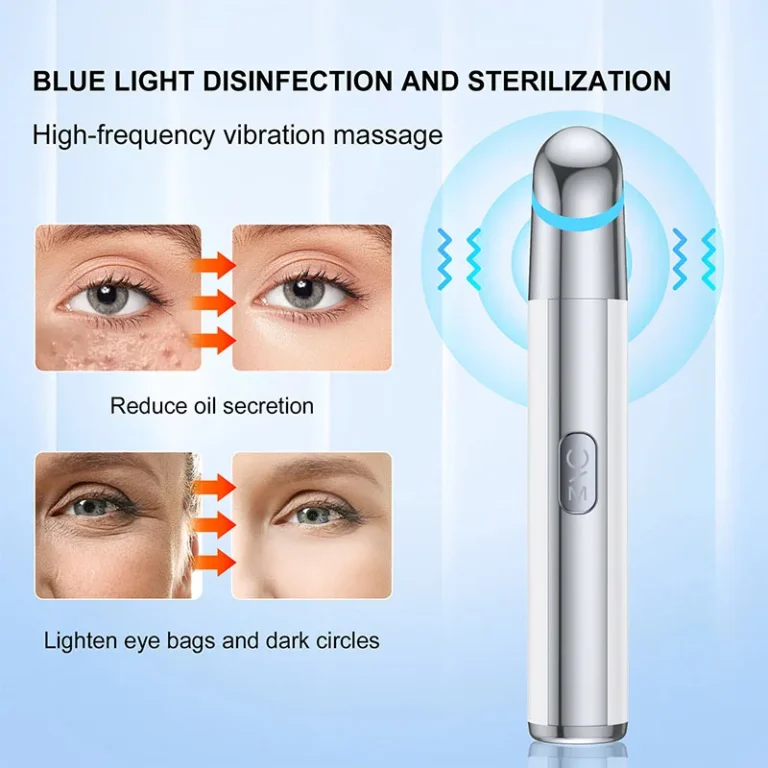 Eye And Lip Beauty Device Eye Massager Remove Eye Bags Dark Circles Red Blue Light Eye Lifting Massage Instrument - Image 4