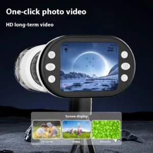 Kids Microscope Biological Kit 1000x Magnifier 200 Megapixels with LED Photo Video Function Educational Toy Science for Children - Image 3