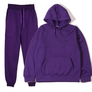 Men Tracksuit Casual Joggers Hooded Sportswear Jackets And Pants 2 Piece Sets Hip Hop Running Sports Suit S-XXXL - Image 6