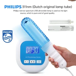 YOUWEMD 311NM UVB Phototherapy Lamp Device for Vitiligo With Timer Treatment UV NarrowBand Ultraviolet Light Therapy Psoriasis - Image 5
