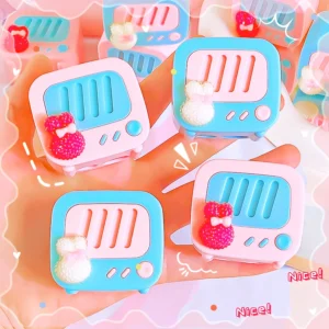kawaii stationery for school supplies back to school useful accessories cute mini rabbit pencil sharpener teacher supplies - Image 2