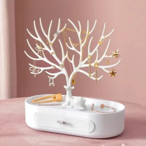 Creative Deer Antler Jewelry Display Stand Earring Necklace Storage Organizer Plastic Material from Mainland China