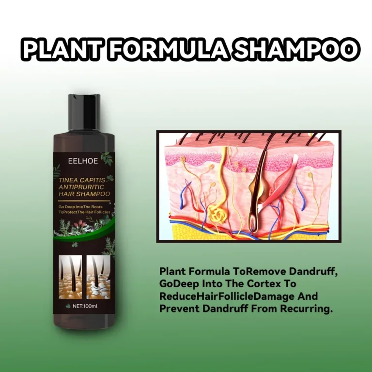 100ml Eelhoe Shampoo Anti-Itching Shampoos Anti-Dandruff Anti-Itching Shampoo Anti-Shedding Refreshing Shampoo Profissional - Image 4