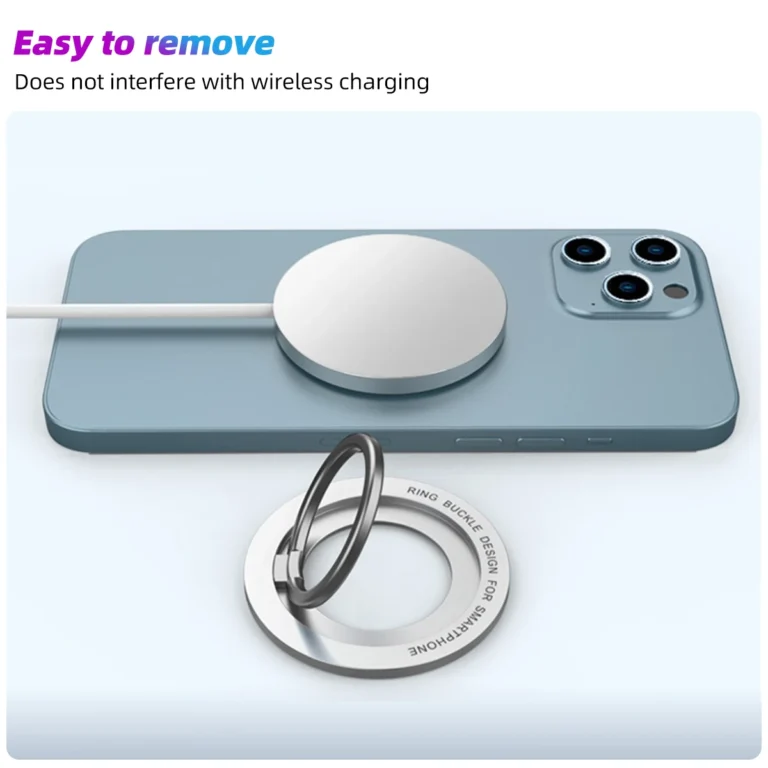 Cellphone Magnetic Holder for Magsafe Mobile Phone Folding Metal Stand Strong Magnet Bracket for iPhone 16 15 14 pro/plus Xiaomi - Image 5