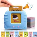 Early Education Flash Card Talking Flashcards for Kids Preschool Electronic Early Education Machine Gift Toddlers Montessori Toy
