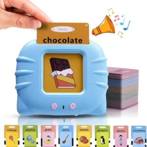 Early Education Flash Card Talking Flashcards for Kids Preschool Electronic Early Education Machine Gift Toddlers Montessori Toy