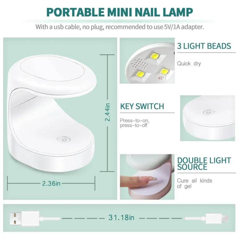Nailpop Nail Tips and Glue Gel Nail Kit Fast Nail Extension Set with Soft Gel UV Lamp 600Pcs Semi Matte Nails and Files Tools - Image 4