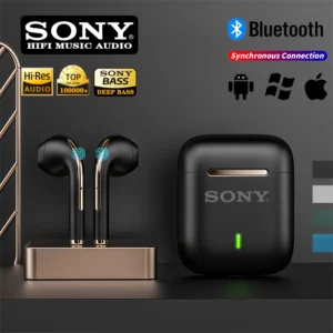 Sony Mini Wireless Bluetooth Headphones Sport Headset with Mic HIFI Sound Waterproof Earphones for Running And Active Lifestyle