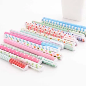10 Pcs/Set Cute Color Pen Flower Animal Starry Star Sweet Flora Colored Gel Pen 0.5mm pens for school Kawaii Korean Stationary - Image 4