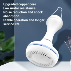 USB Fan Silent 6-blade Ceiling Fan 4-speed Hanging Fan for Camping Bed Camping Outdoor Hanging Camper Tents - Image 3