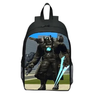 Printed Skibidi Toilet children's backpack Titan monitor for elementary school students backpacks for men and women - Image 3