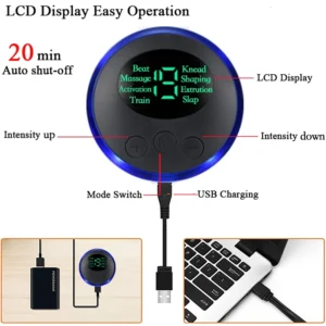 Remote EMS Foot Massager Pad Portable Electric Muscle Stimulation Massage Mat Improve Blood Circulation Relief Pain Relax Feet - Image 5