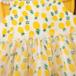 Baby Girl Clothes Summer Butterfly Wings Halter Spot Pattern Cute Baby Girl Dress Casual Beach Girl Kid's Dress - Image 4
