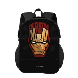 Iron Man Backpack Super Heroes Mochila Large Capacity Backpack School Supplies School for Boys Girls Best Gift - Image 3