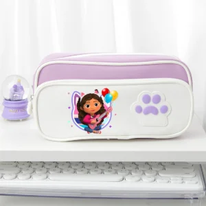 Gabby Dollhouses Girls Pencil Case Pen Bag Large Capacity Korean Organizer Pouch Student Back To School Supplies Stationery Gift - Image 5