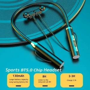 K58 Wireless Headphones Bluetooth Neckband Magnetic Earphones Sport Running Earbuds Waterproof Bluetooth Headset With Mic - Image 5