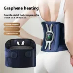 Comfortable Fit Weightlifting Squats and Core Exercises Multi-functional Back Pain Relief Heated Massager Belt