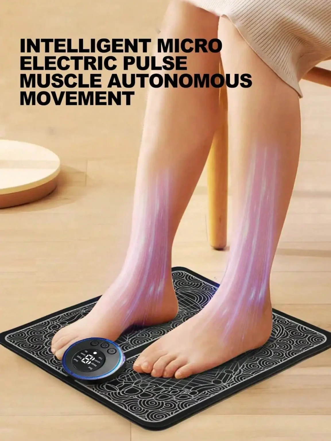 Foot Massager Pulse Foot Massage Device EMS Physical Therapy Acupoint Foot Massage Machine Foot Massage Pad - Image 4