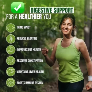 Green Tea Supplement Curb Cravings Vegan Capsules Vitamin B12 Antioxidant Metabolism Support Slimming Pills Fat Burning Detox - Image 2