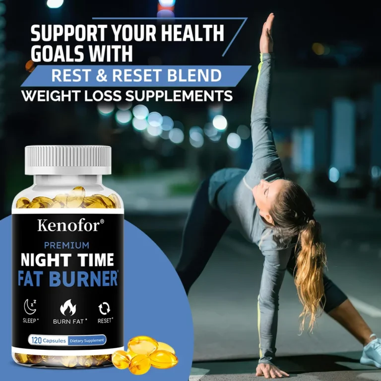Nighttime Fat Burner Supplement - for Weight Loss, Boost Metabolism, Suppress Appetite Diet,Healthy Weight Management - Image 6