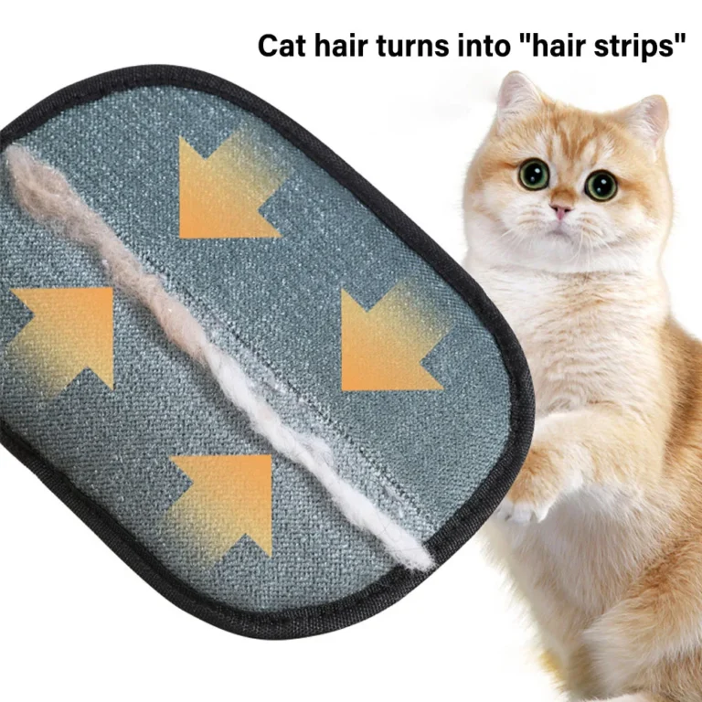 Pet Grooming Gloves Static Dedusting Brush Pet Hair Remover Brush Removing Dog Cat Hair From Sofa Carpet Clothes Tool Supplies - Image 3