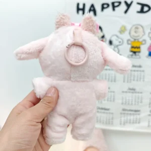 Cute Doll Accessories Clothes Onesie For 17cm Labubu V1V2 Mini Dolls Clothing Kids Gift Bags For Dolls Hairy Rabbit Bodysuit Set - Image 6