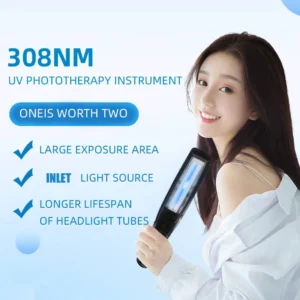 UV 311nm Ultraviolet Phototherapy Device Uses Philips Lamp UVB To Treat Vitiligo, Psoriasis, White Spots And Skin Diseases