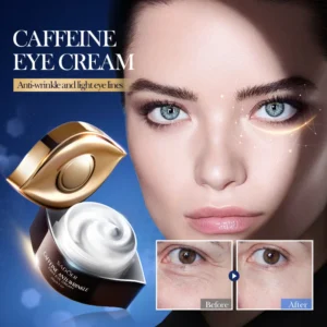 SADOER Caffeine Eye Cream - Anti-Wrinkle Dark Circles Treatment, Reduces Bags & Firming Moisturizer for Under-Eye Renewal - Image 3