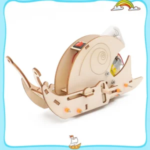DIY Bionic Electric Snail Model Physical Science Experiment Tool Pack Teaching Aids for Kids Educational Toys Building Block - Image 2