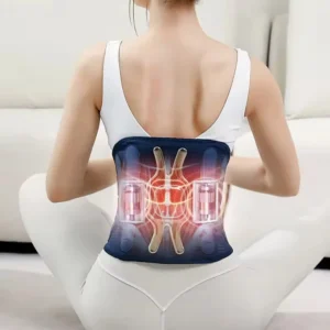 Comfortable Fit Weightlifting Squats and Core Exercises Multi-functional Back Pain Relief Heated Massager Belt - Image 5