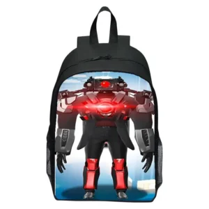 Printed Skibidi Toilet children's backpack Titan monitor for elementary school students backpacks for men and women - Image 5