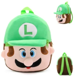 Super Mario Anime Series Plush Backpack Pokemon Pikachu Lilo & Stitch Stuffed Toys Cute Children School Bag Birthday Gifts - Image 5