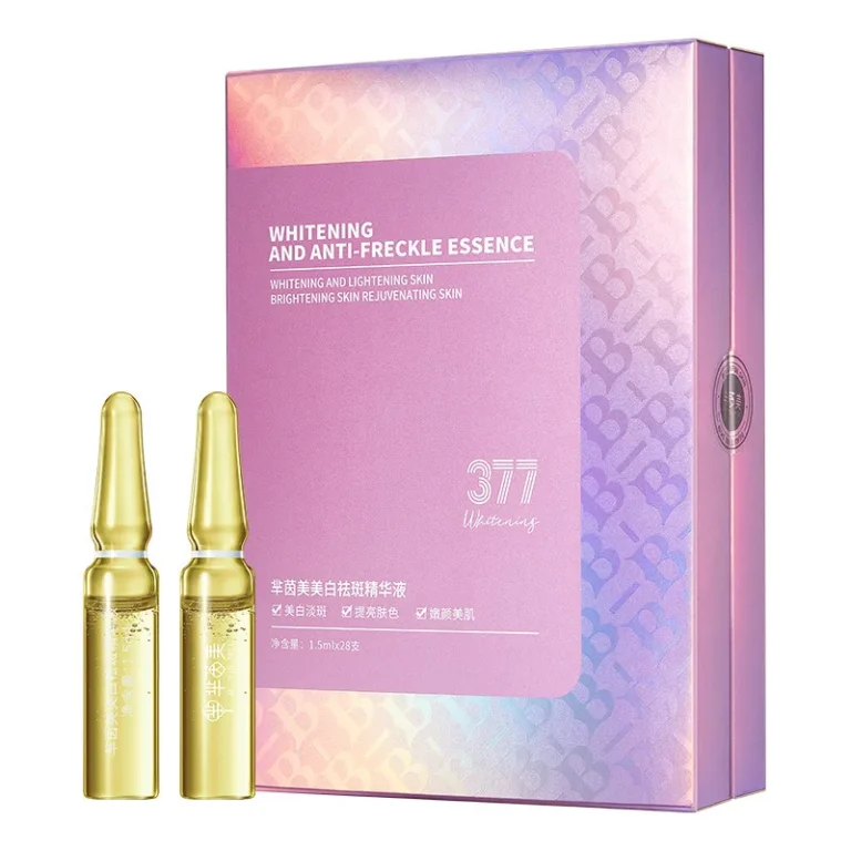 28 pcs/set 377 Whitening Ampoule Essence, Vitamin C Anti-Aging Essence, Niacinamide Brightening Essence Korean Skincare Products - Image 5