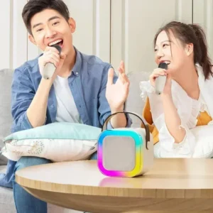 NEW Hot K12 Bluetooth Speaker Portable Home Cute Karaoke Mini Wireless Audio with Microphone K Song Family Singing Machine - Image 5