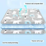 Summer Pet Ice Mats Waterable Pet Cooling Pad For Small Big Dogs Pet Accessories Tear Resistant Pet Cooling Tool