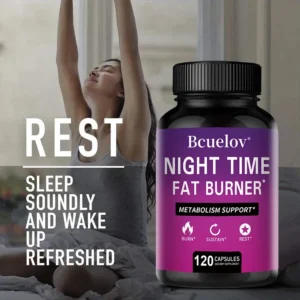 Best Nighttime Fat Burner - Thermogenic Fat Burner, Natural Appetite Suppressant and Metabolism Booster, Immune Health - Image 2