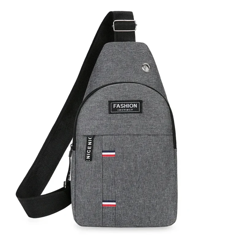 Men's Chest Bag Crossbody Bag Outdoor Sports Leisure Fashion Small Shoulder Bag - Image 3
